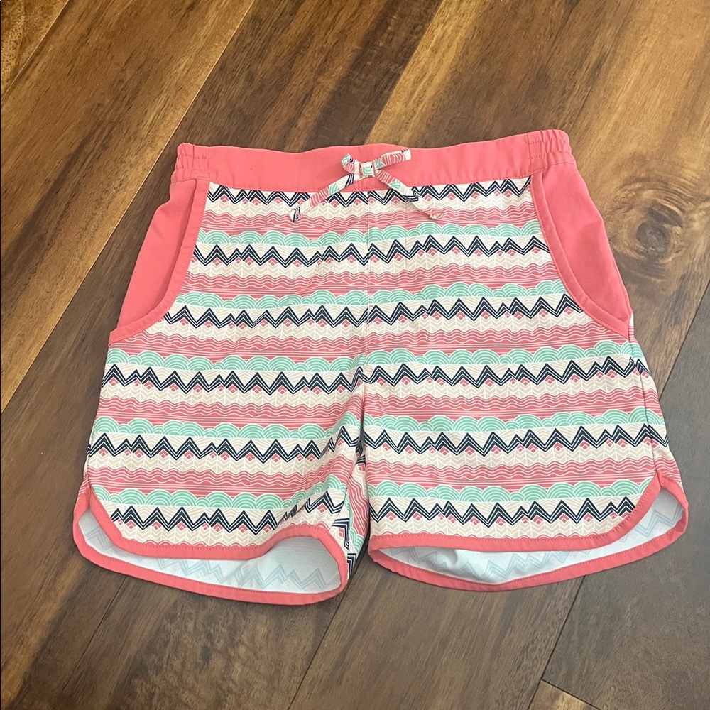 Columbia girl’s quick dry board shorts medium 10/12